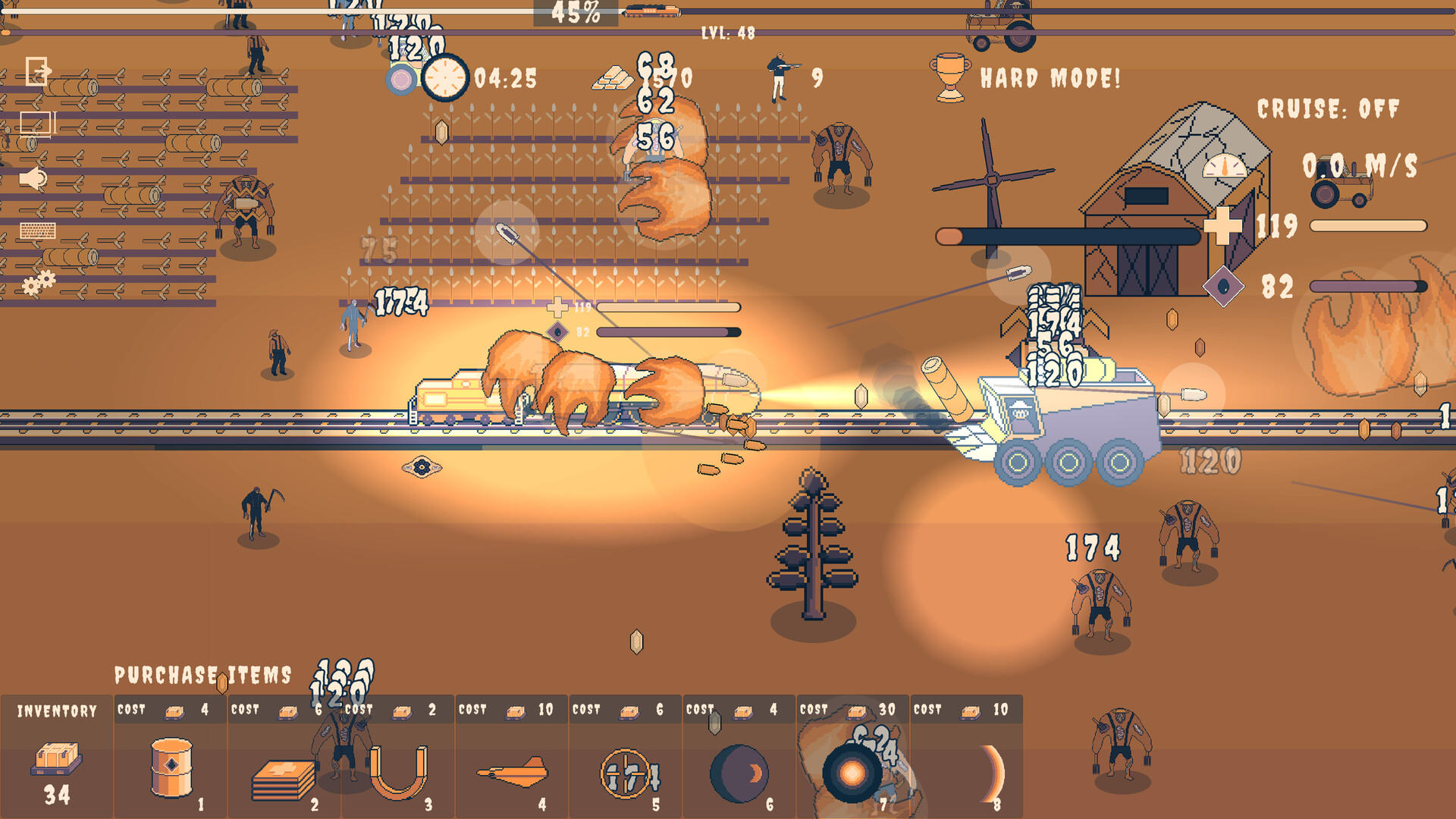 Screenshot of Choo Choo Survivor
