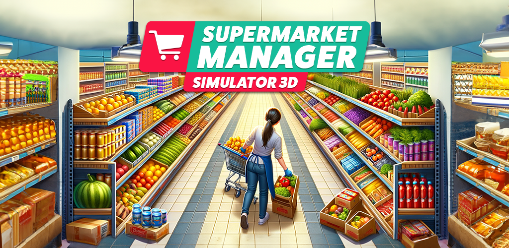 Banner of Supermarket Manager Simulator 