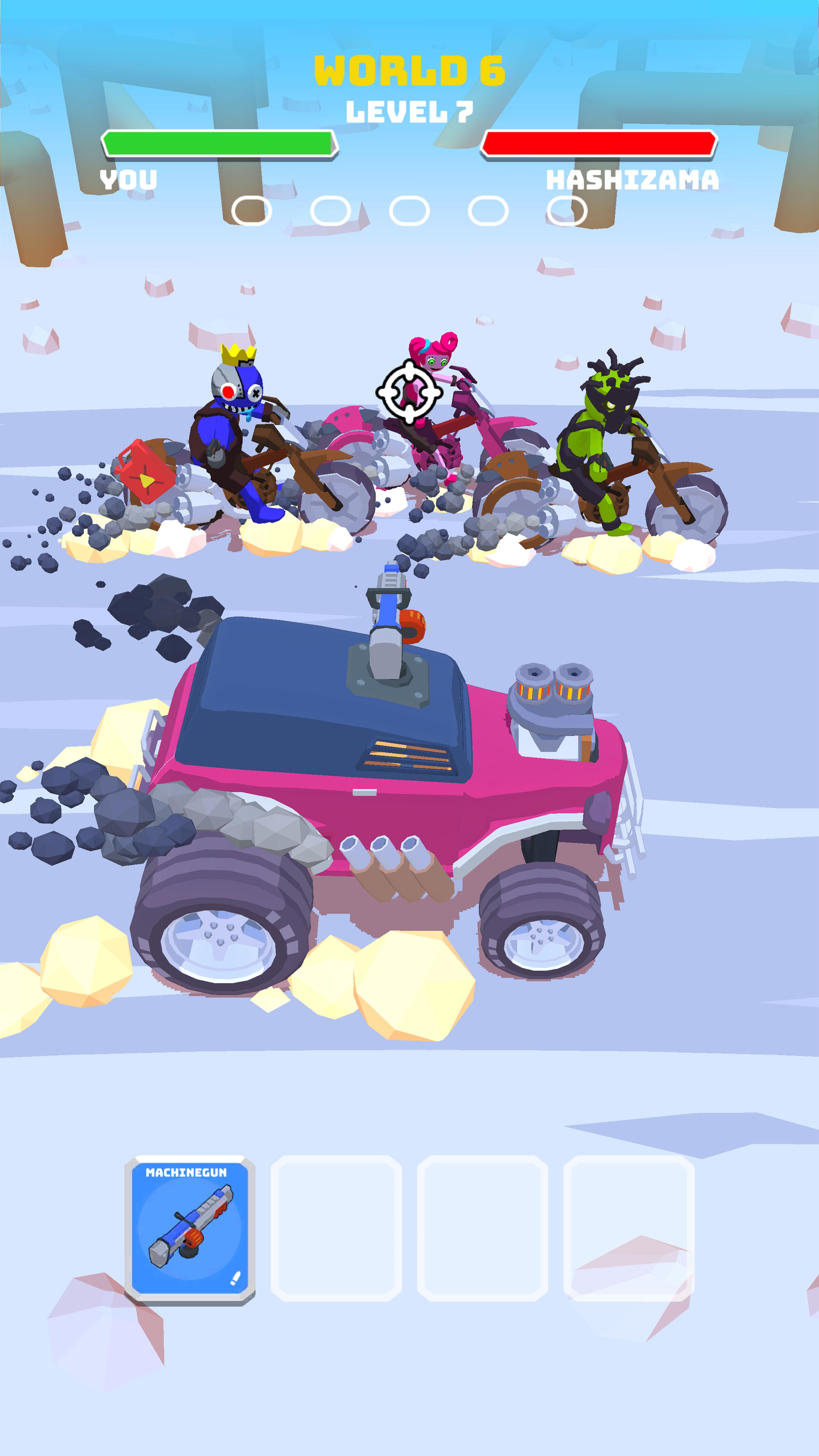 Screenshot of Survivor In Rage Road