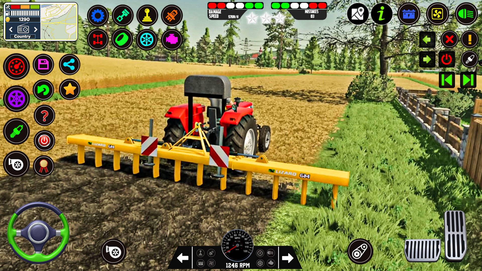 Screenshot 4 of US Tractor Games 3d 