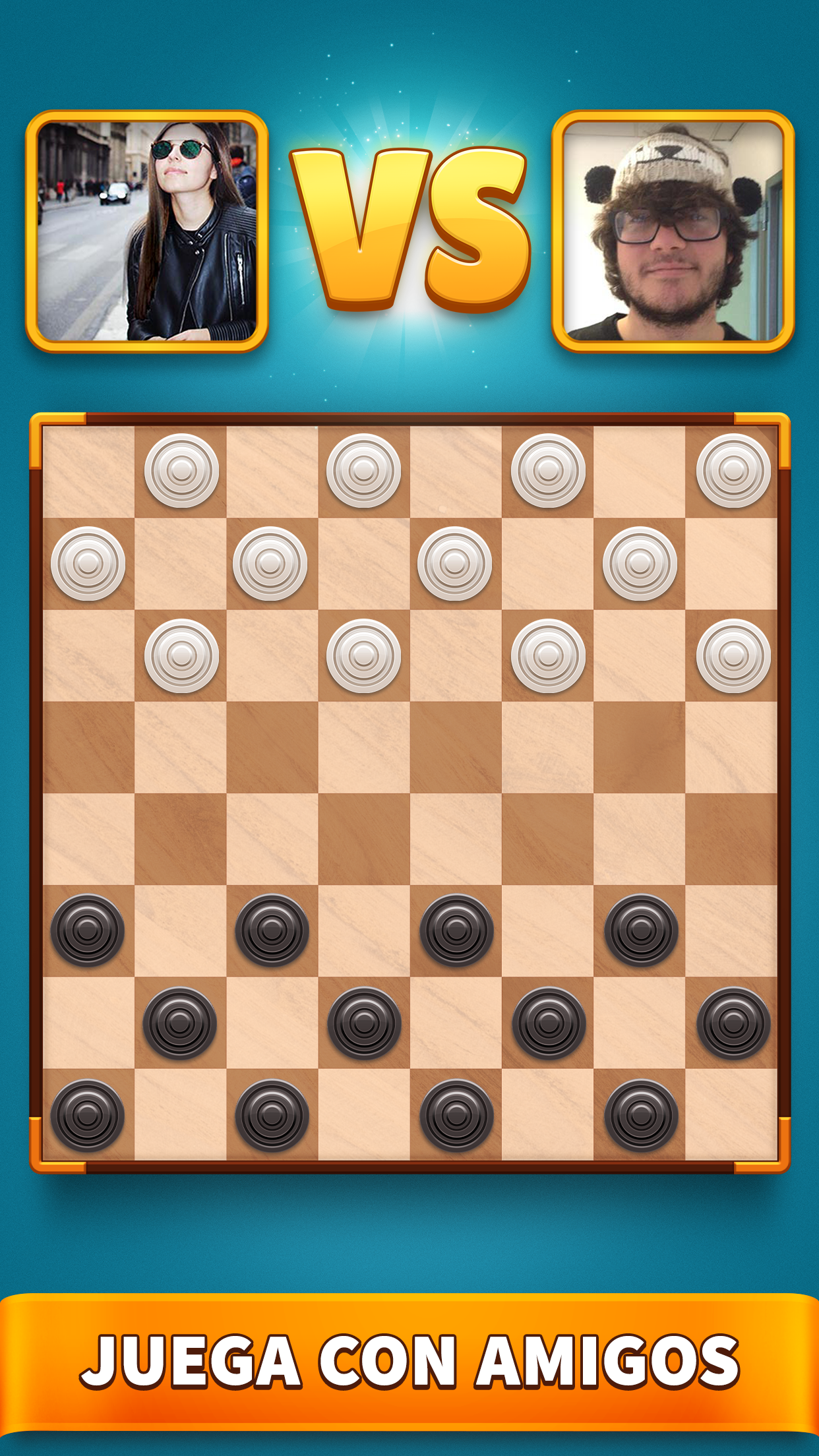 Screenshot 1 of Checkers Clash: Juego de damas 4.2.1