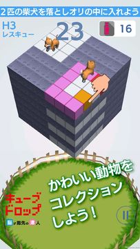 キューブドロップ~脳が指先の達人~ Game Screenshot