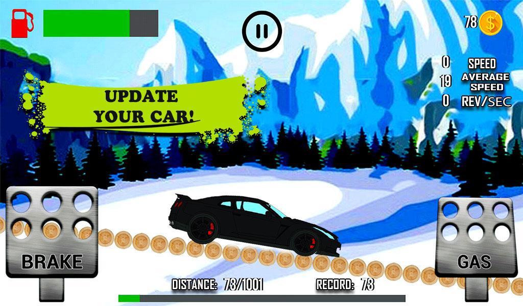 Screenshot of Hill Climb sports car