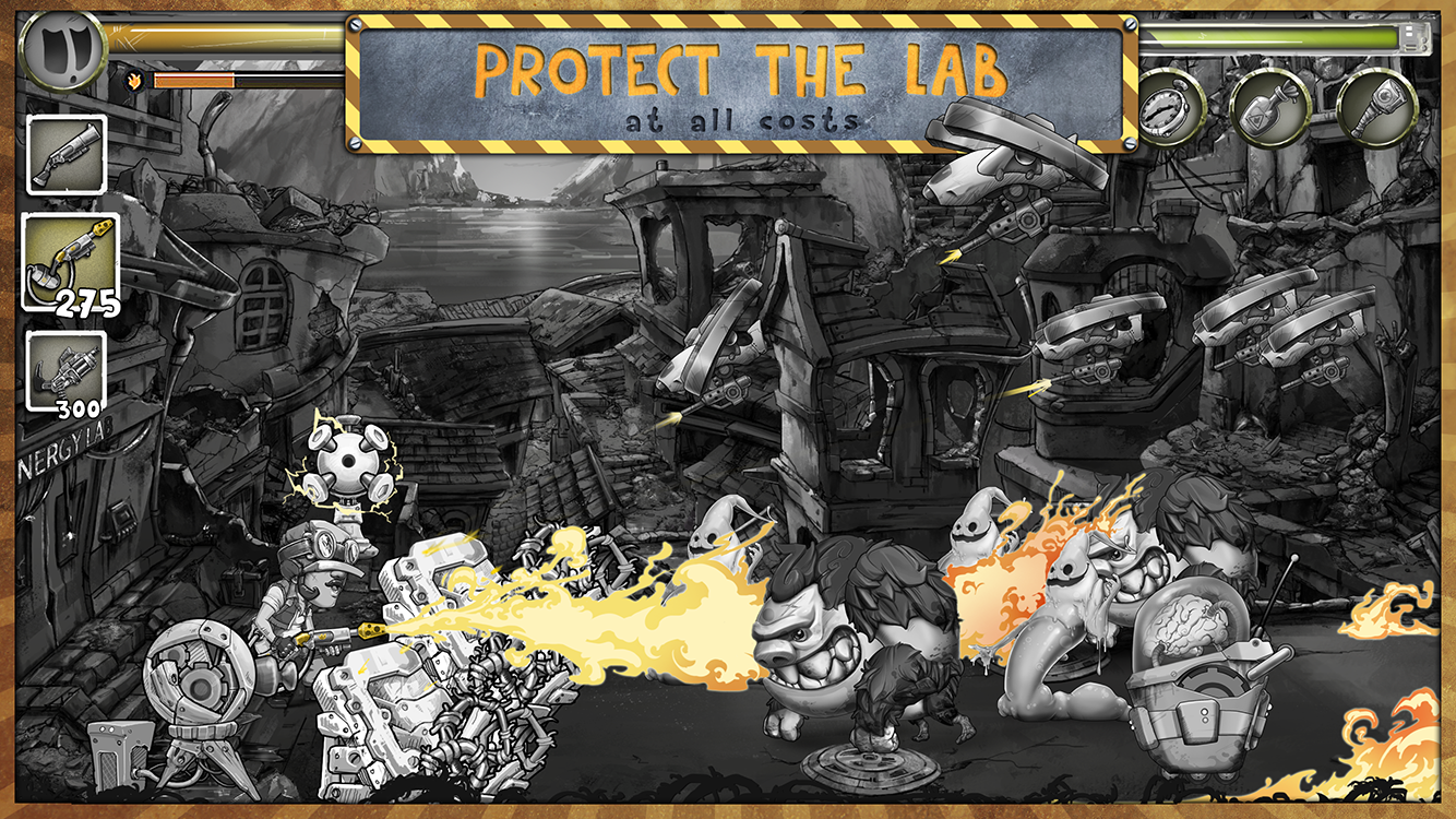Metal Defender: Battle Of Fire Game Screenshot