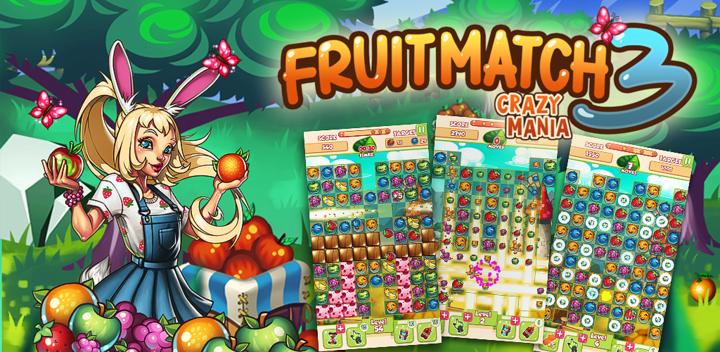 Banner of Fruit Match 3: Crazy Mania 1.7.9