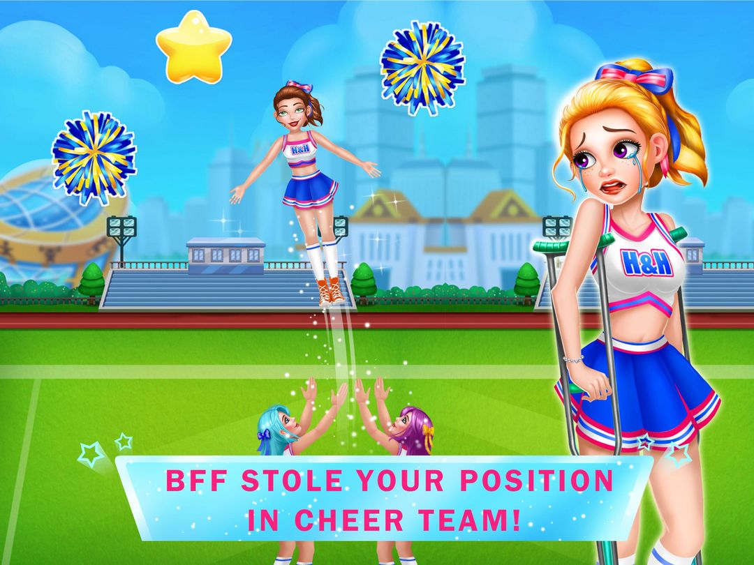Cheerleaders Revenge 3 - Breakup Girl Story Games 게임 스크린 샷