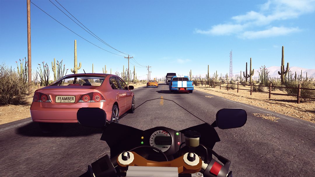 Traffic Fever-Moto ภาพหน้าจอเกม