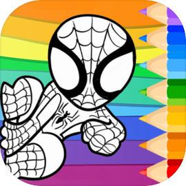 Spider Boy Coloring Book Pages