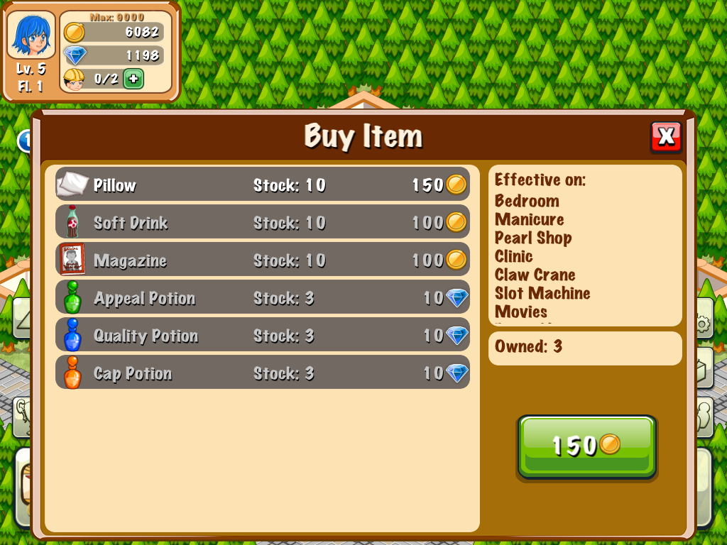 Cuplikan Layar Game Hotel Story: Resort Simulation