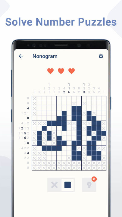 Screenshot 1 of Nonogram - Free Logic Jigsaw Puzzle 1.4.0
