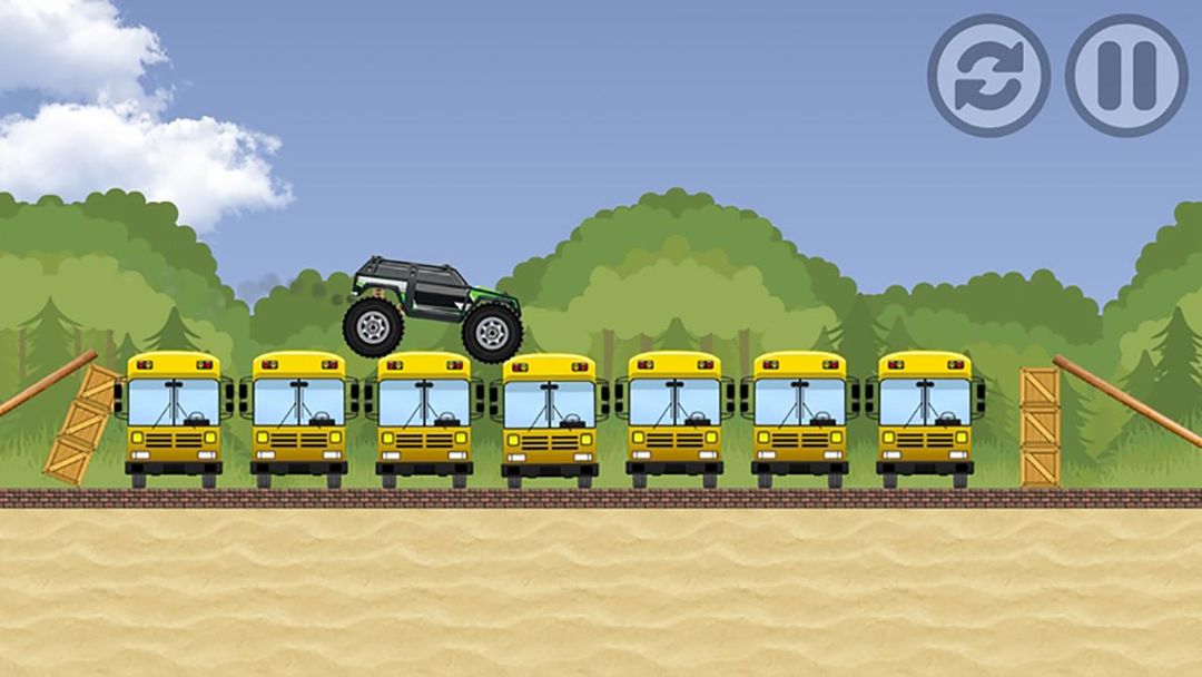 Monster Car screenshot game