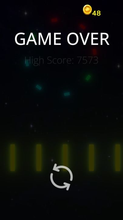 Captura de Tela do Jogo Ball Up - glow edition