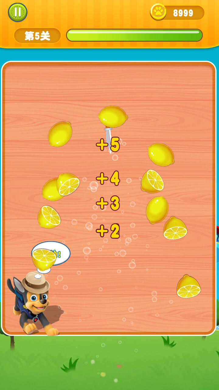 宝宝切西瓜 Game Screenshot