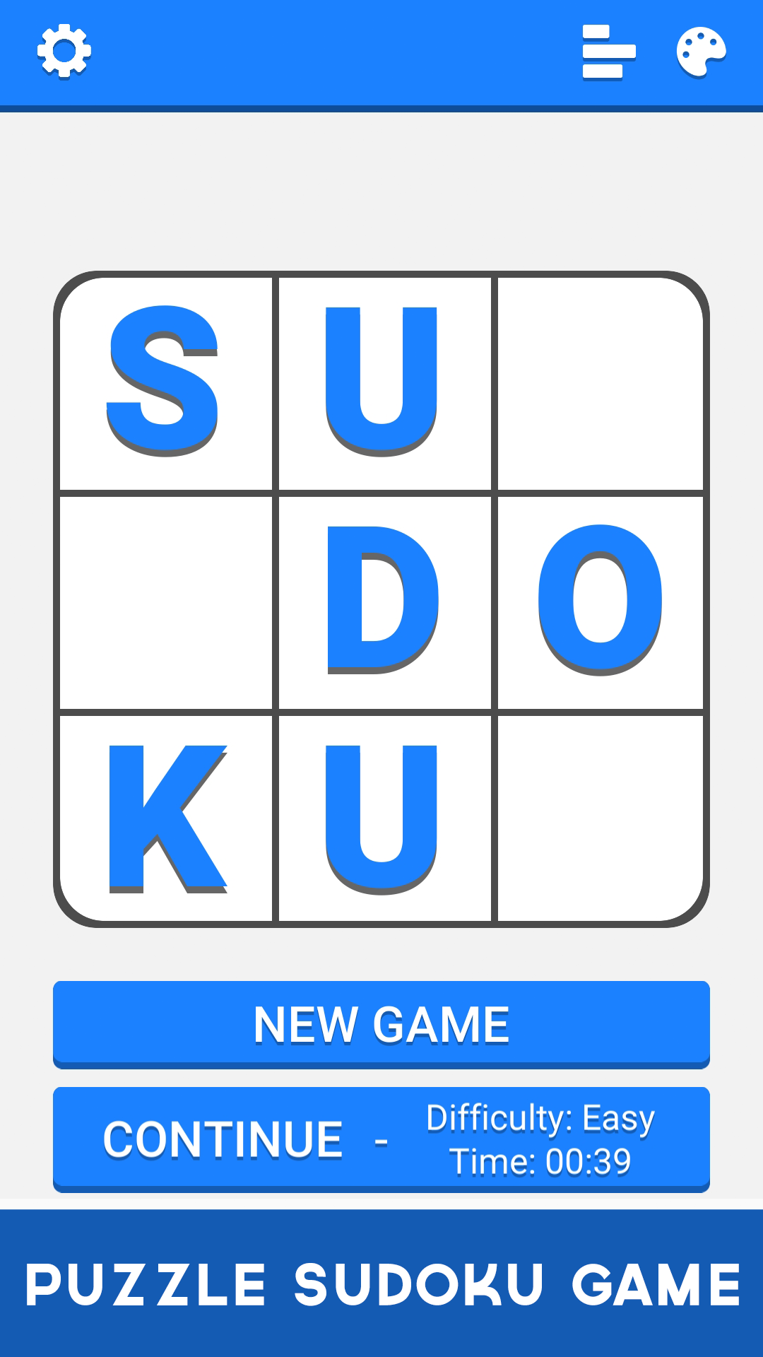 Screenshot 1 of सुडोकू फ्री - क्लासिक पहेली ब्रेन आउट गेम्स 1.0