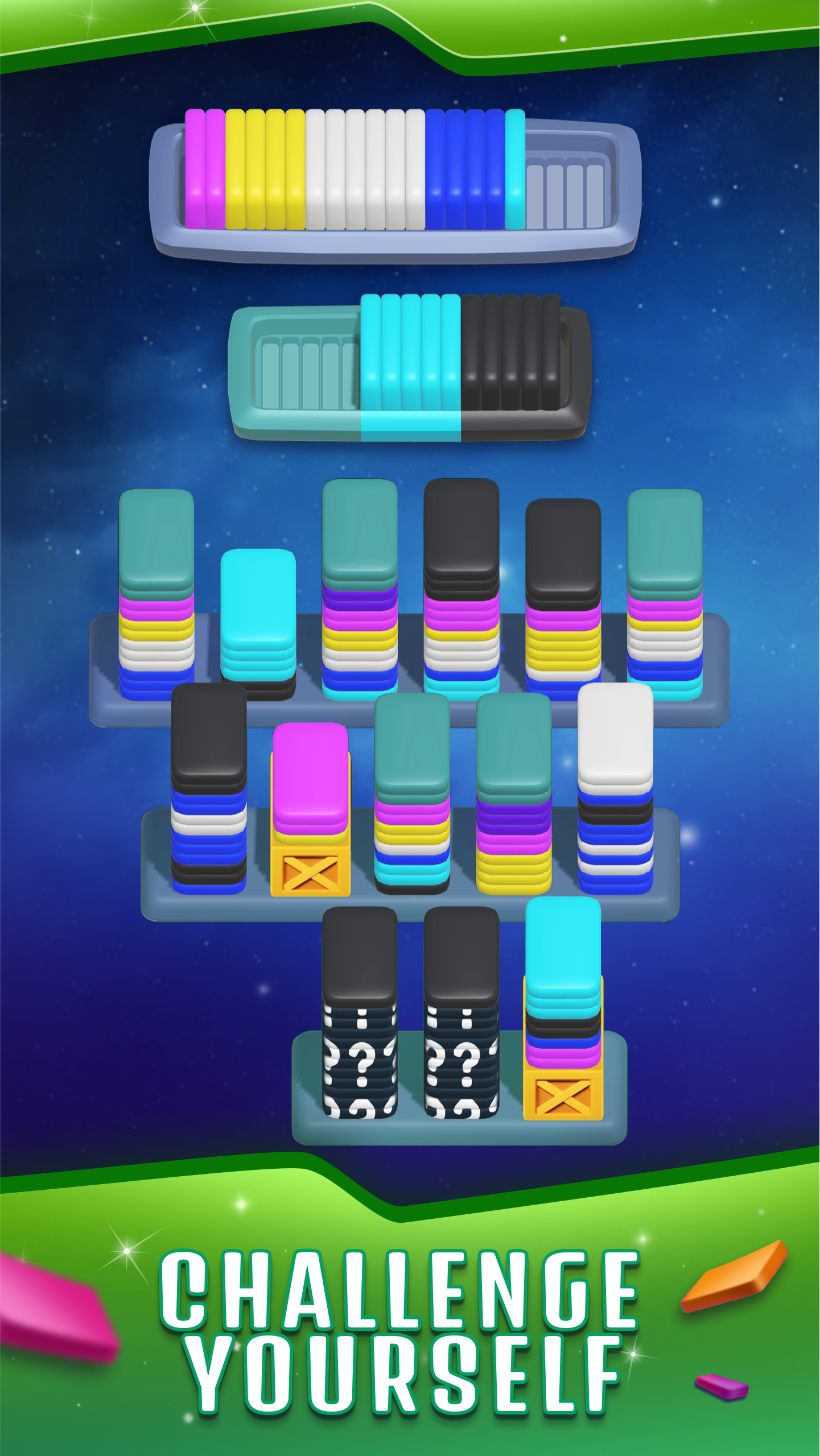 Sort Dash - Match Color Puzzle Game Screenshot
