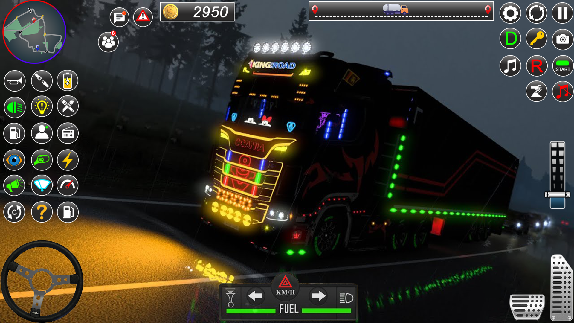 Screenshot of US Cargo Truck Simulator 3D