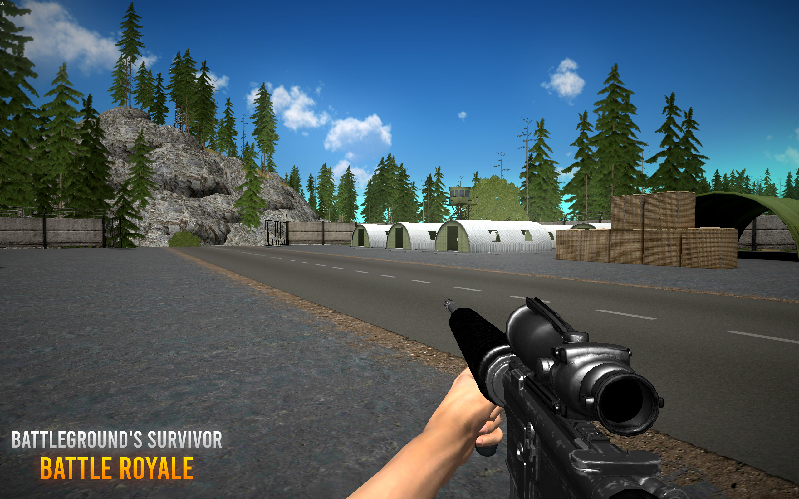 Battleground's Survivor: Battl Game Screenshot