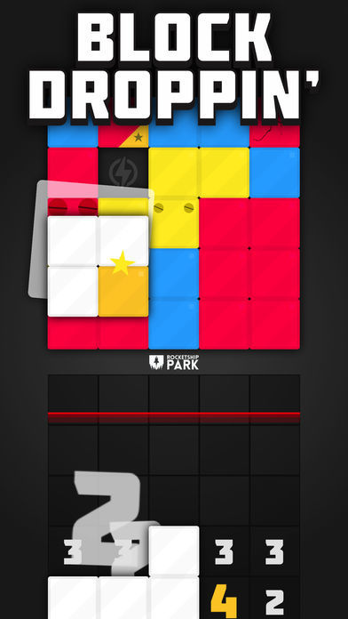 Block Droppin' Game Screenshot