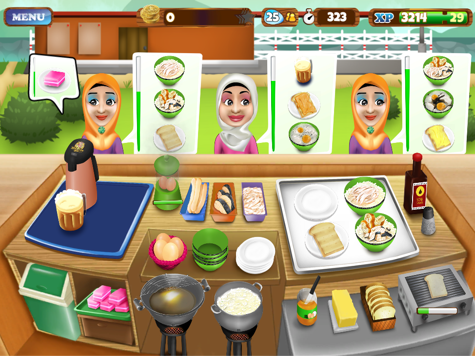 Mak Cun's Adventure Game Screenshot
