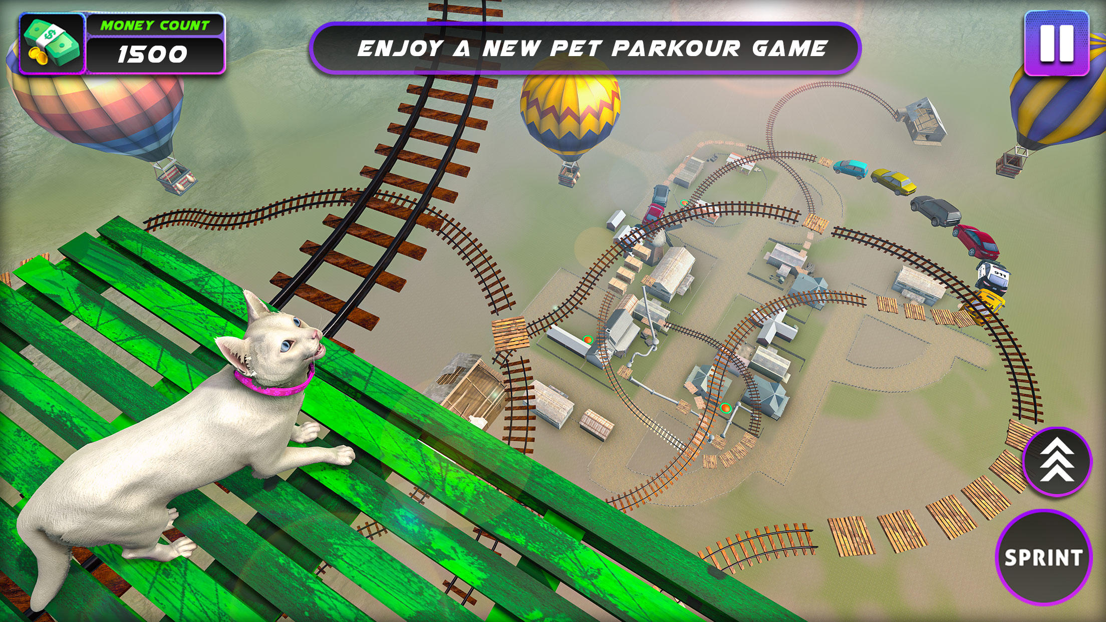 Screenshot 3 of Only Climb Up:Pet Parkour Race 