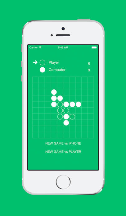 Reversi (Othello) - strategy board game Game Screenshot