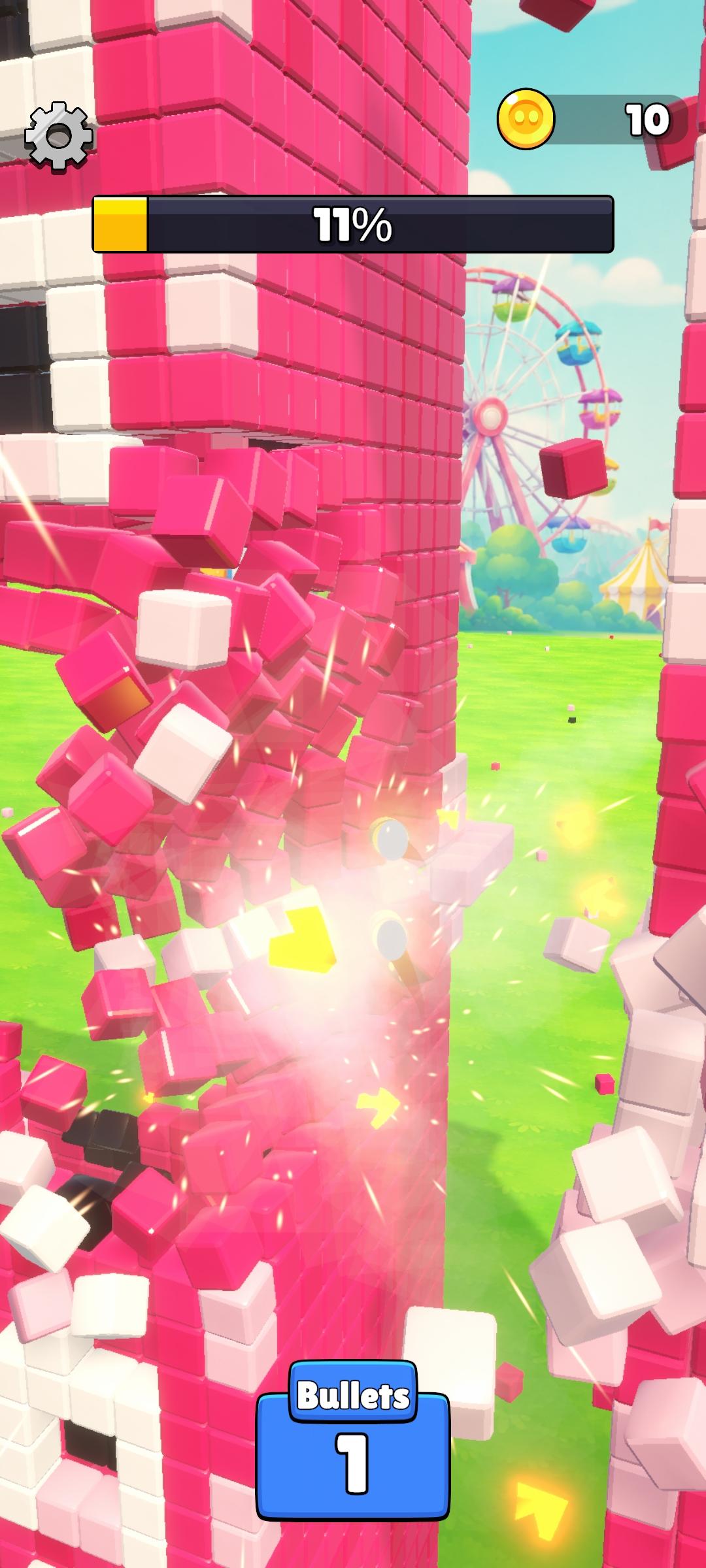 Missile Demolish Game Screenshot