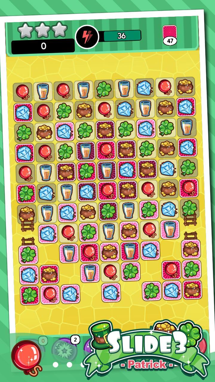Slide3 Patrick ゲームのスクリーンショット
