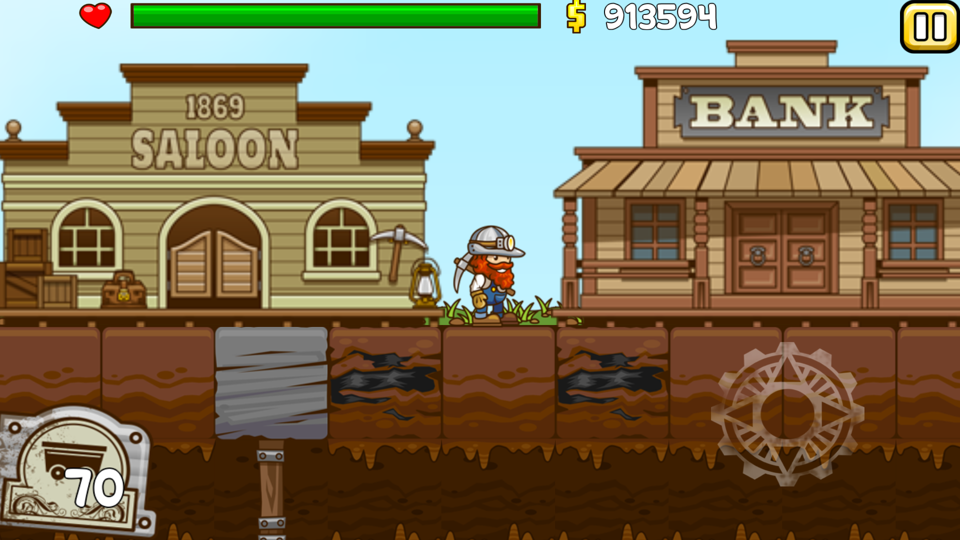 Tiny Miner Game Screenshot
