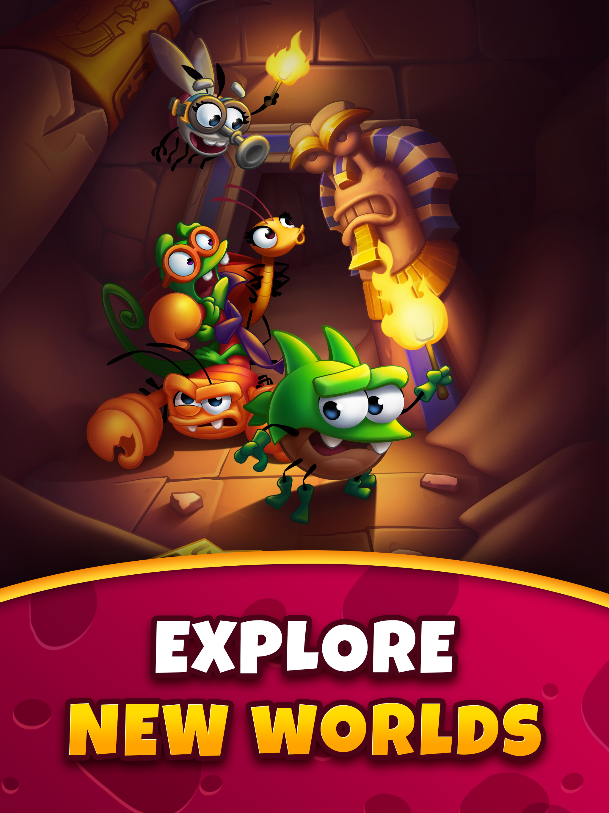 Скриншот игры Best Fiends - Match 3 Puzzles