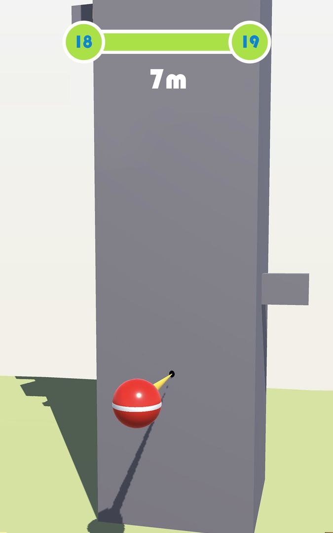 Screenshot of Arch Ball - Flick Ball 3D