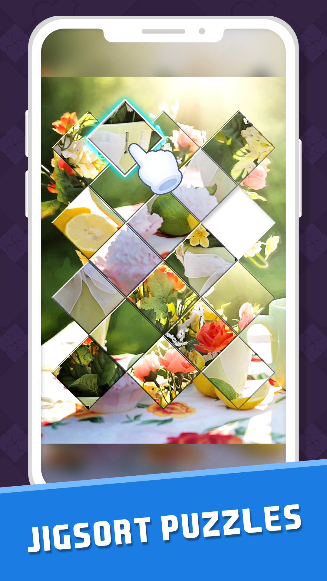 Скриншот игры Jigsort Jigsaw Puzzles