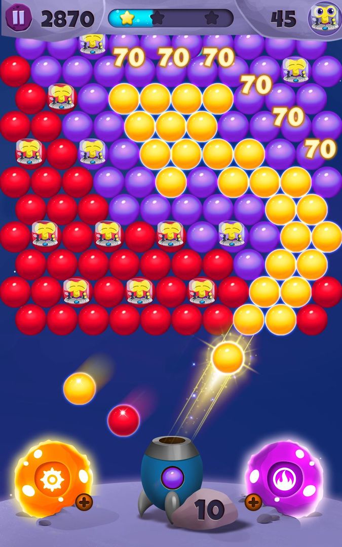 Screenshot of Space Rescue Shooter