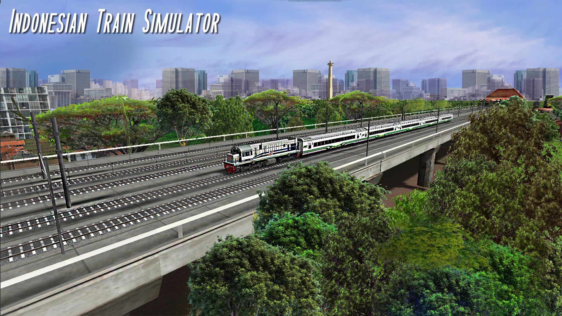 Indonesian Train Sim: Game Game Screenshot