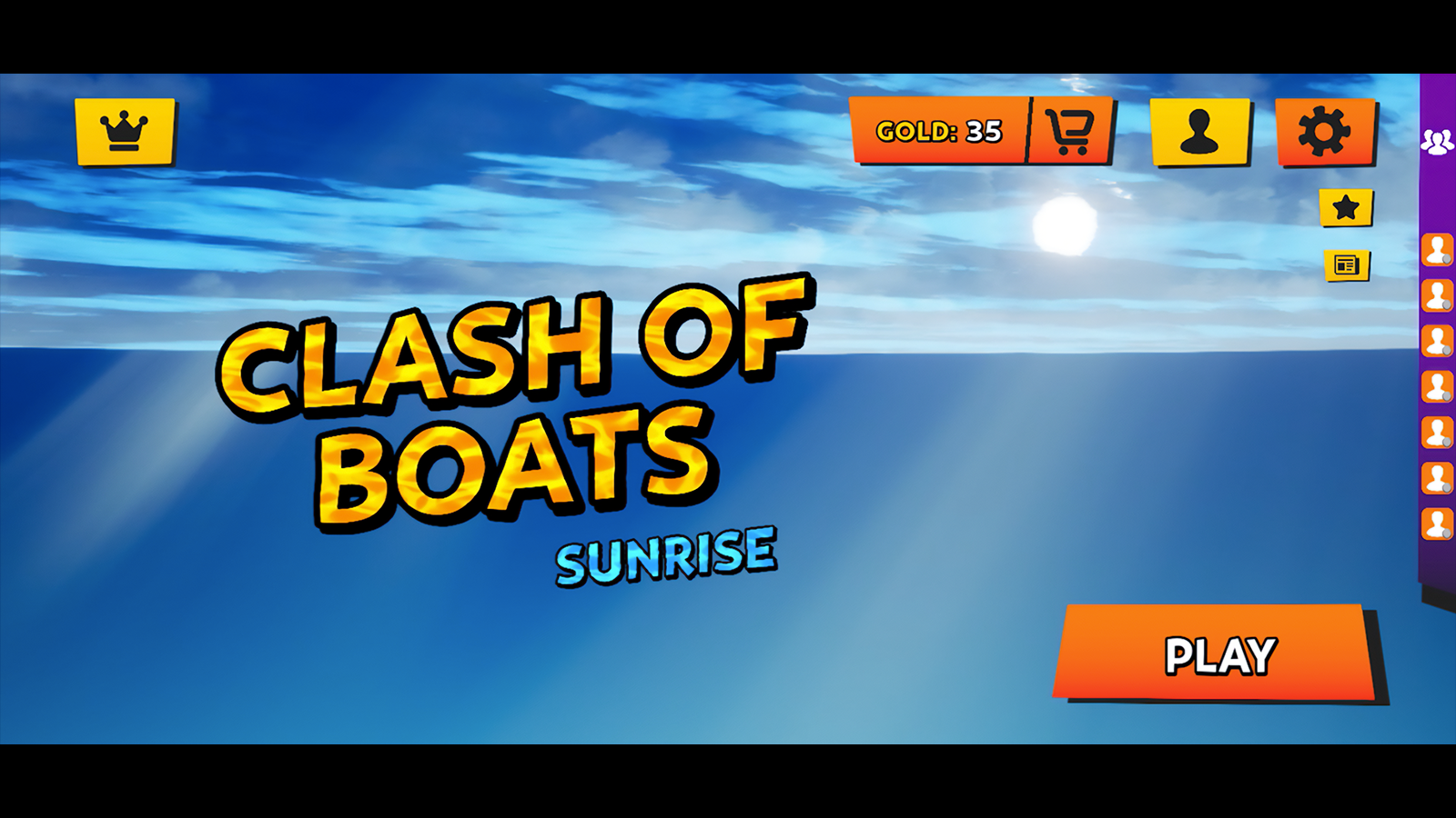Screenshot of Clash of Boats