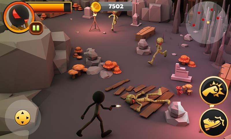 Scary Cave Stealth Escape 3D screenshot game