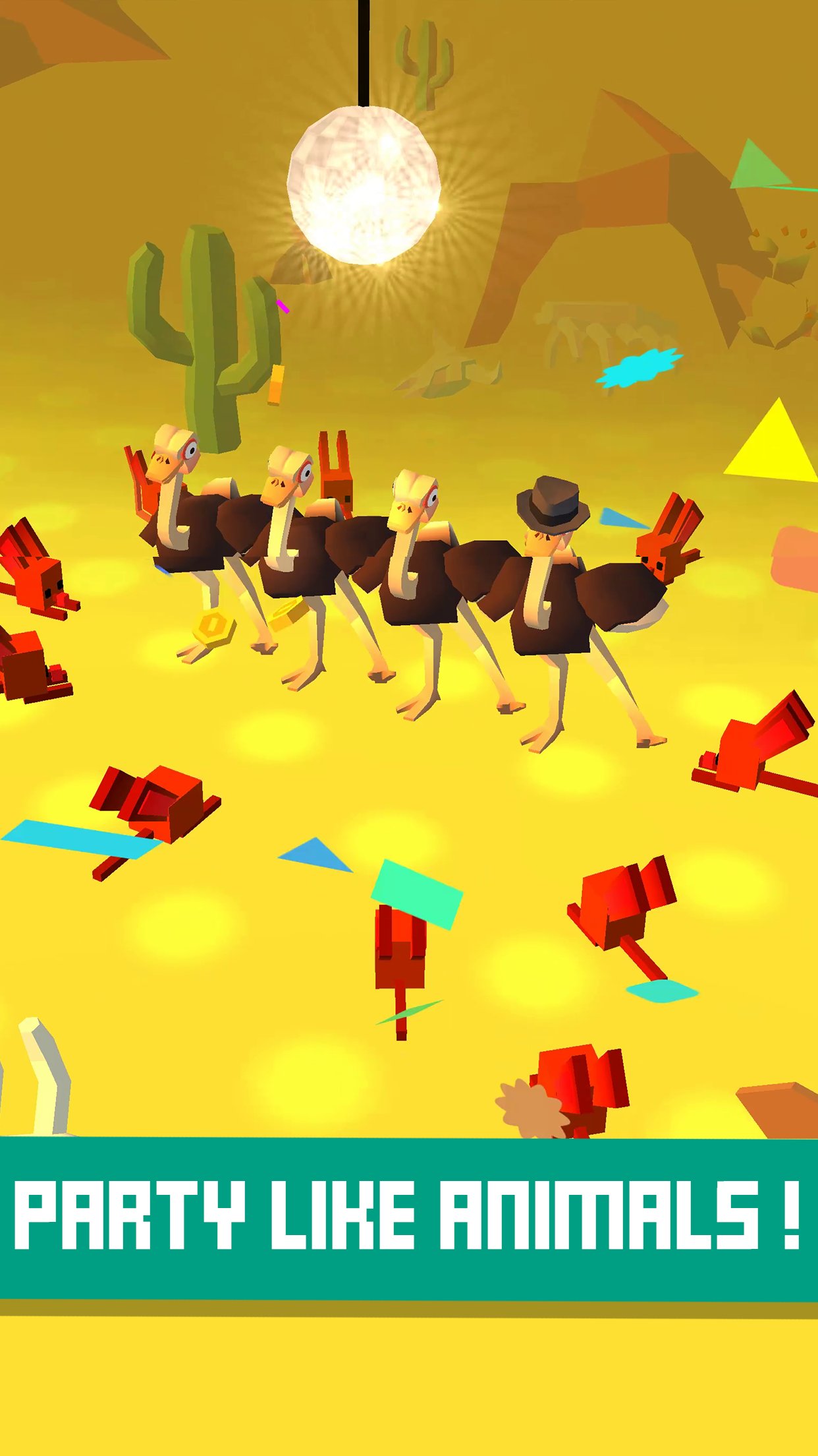 Ostrich Among Us Game Screenshot