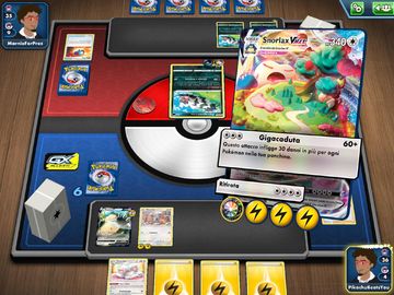 Captura de Tela do Jogo Pokémon TCG Online