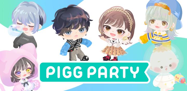 Banner of Pig Party ~ Let's make a cute avatar with a dress up game 2.2.3