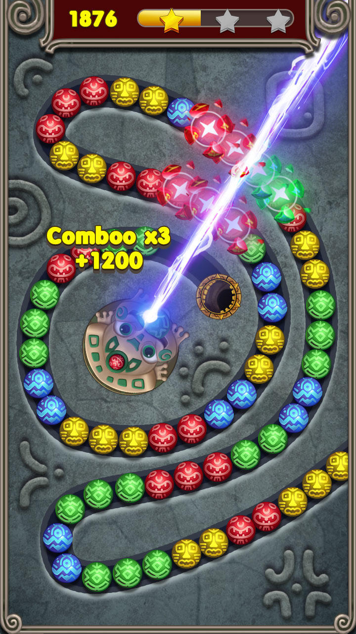 Marble Shoot Blast Game Screenshot
