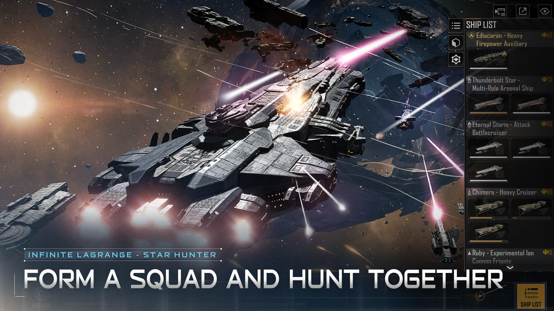 Star Hunter-Infinite Lagrange Game Screenshot