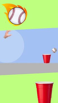 Take 12 chances throw the ball Game Screenshot