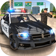 Polizei-Drift-Autofahren