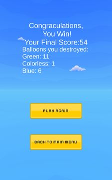 Cuplikan Layar Game Just A Balloon Popping Game