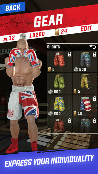 Glowing Gloves: AR Boxing Game screenshot game