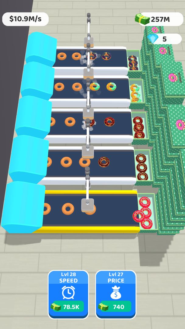 Donut Factory 3D遊戲截圖