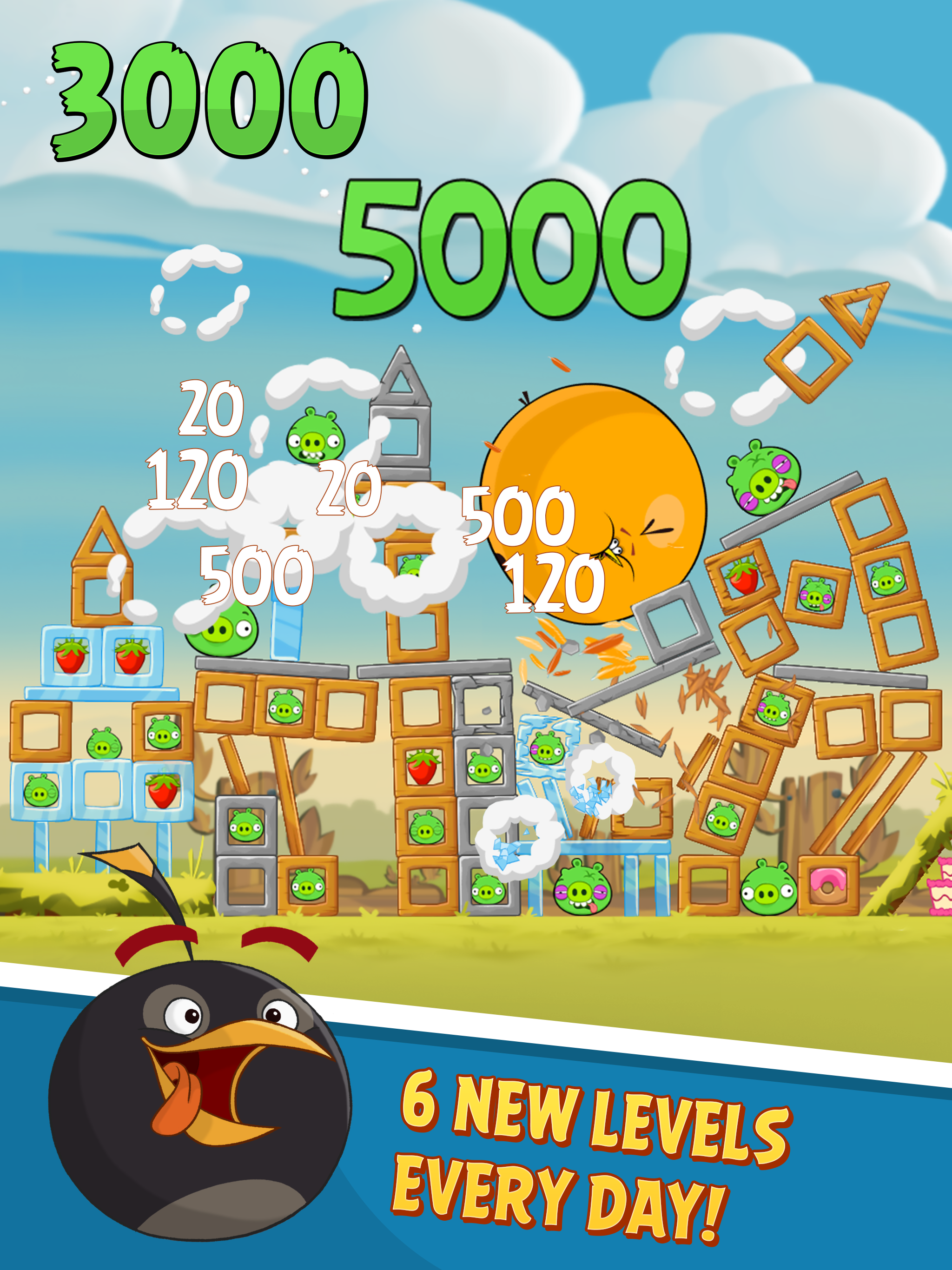 Angry Birds Classic Game Screenshot