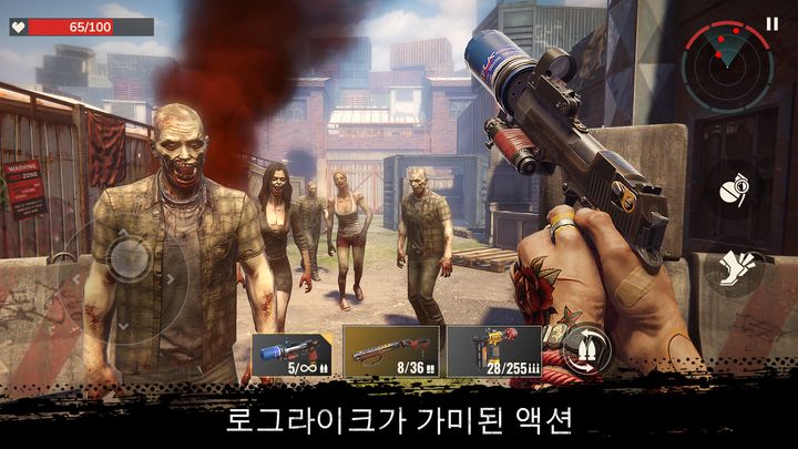 Screenshot 1 of Zombie State: 로그라이크 FPS 1.0.0
