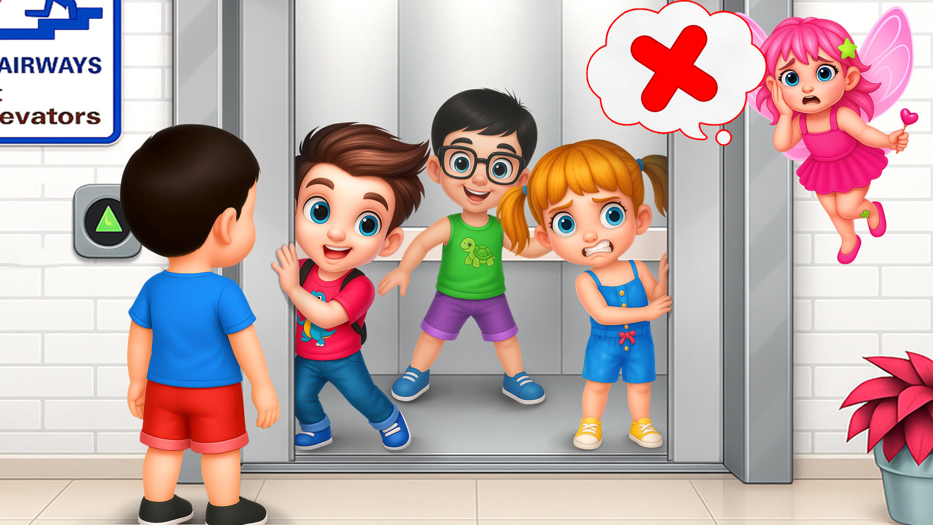 Lift Safety Learning Games Game Screenshot
