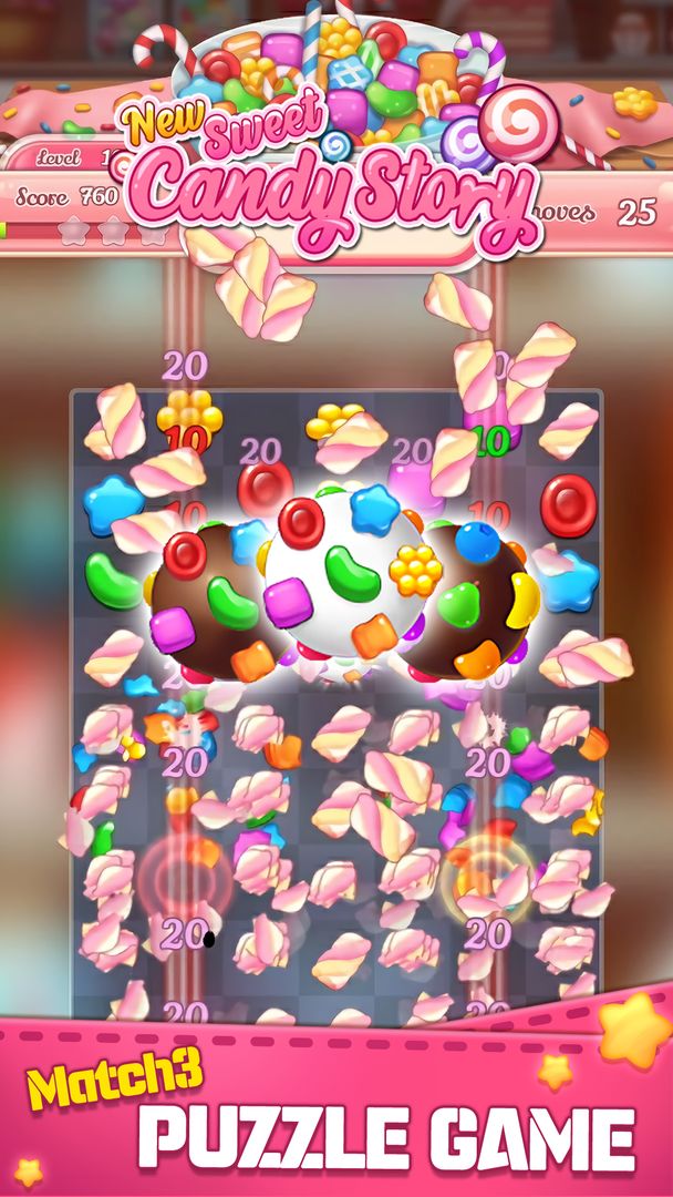 New Sweet Candy Story 2020 : P遊戲截圖