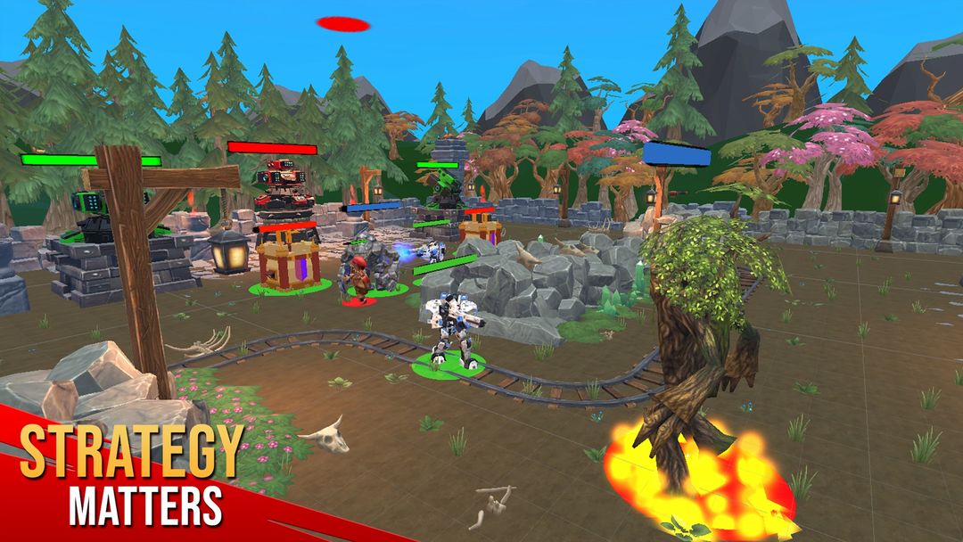 Screenshot of Battle of Fortresses: TD Games